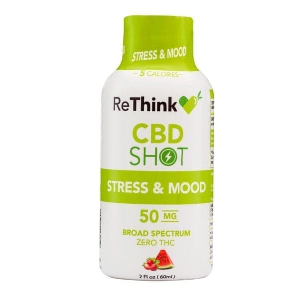 ReThink 50 Mg Stress & Mood Hemp CBD Shot