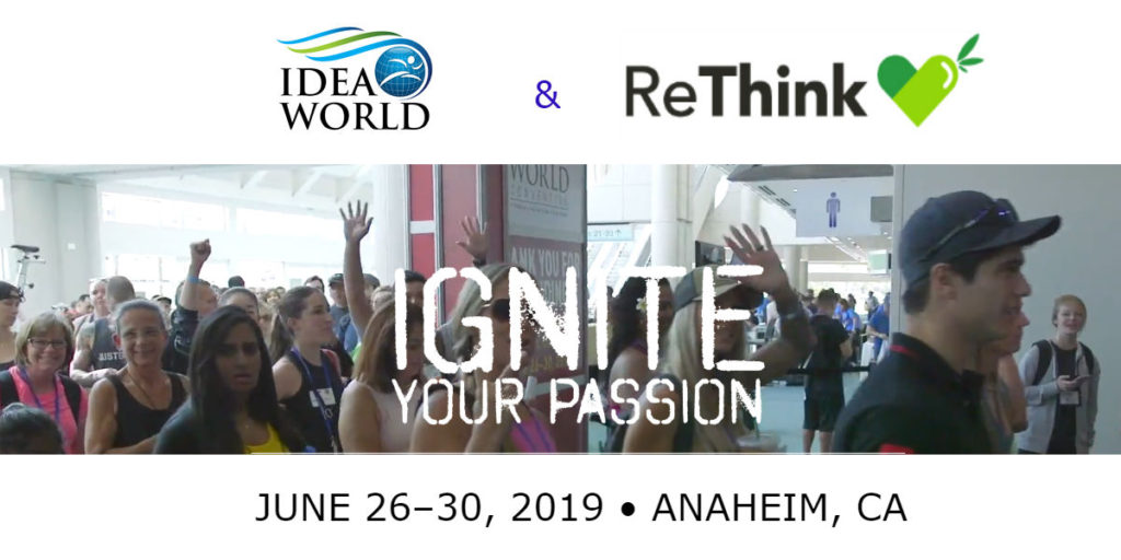 Idea World And Rethink Ignite Your Passion Poster