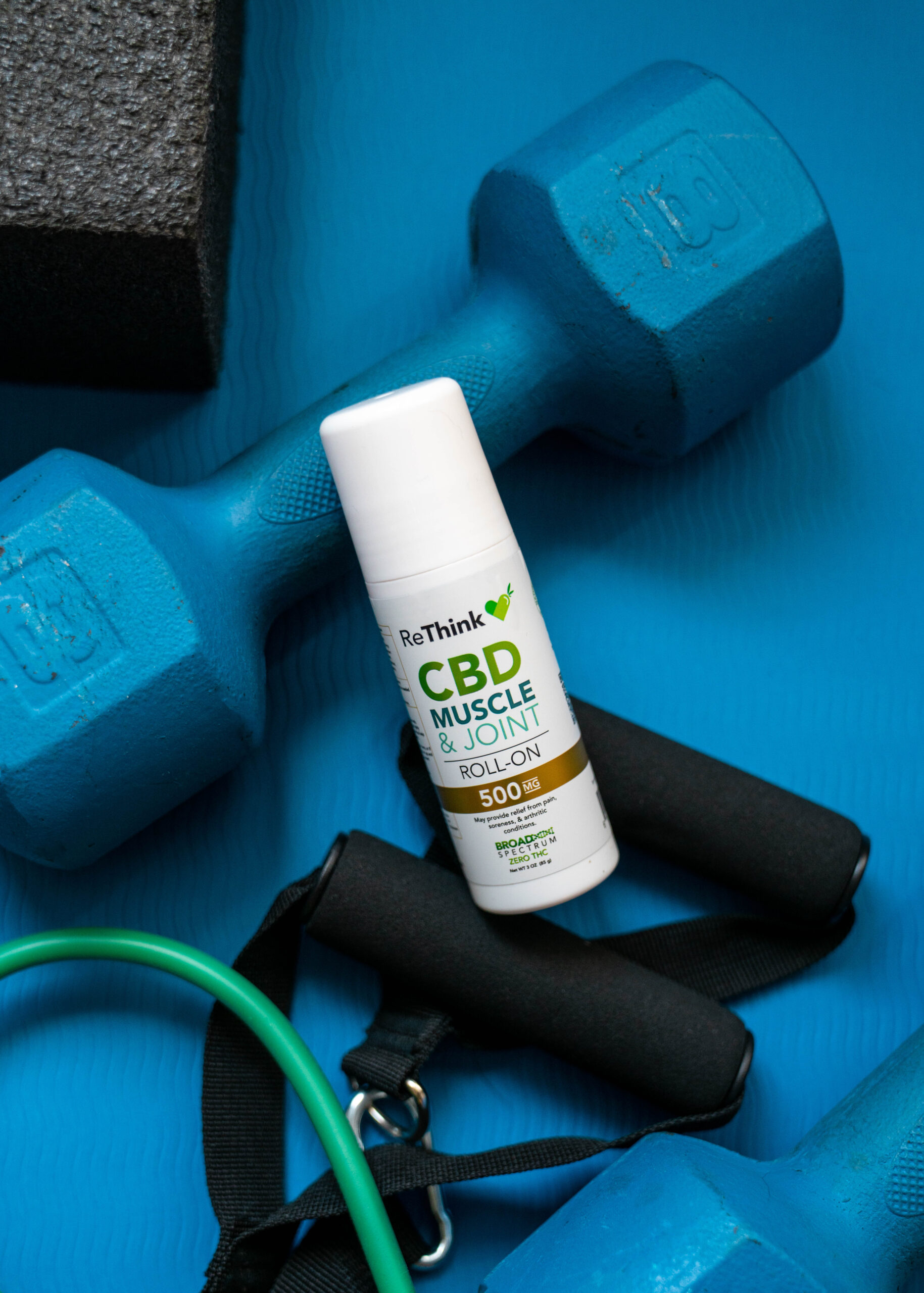 roll-on with gym equipment