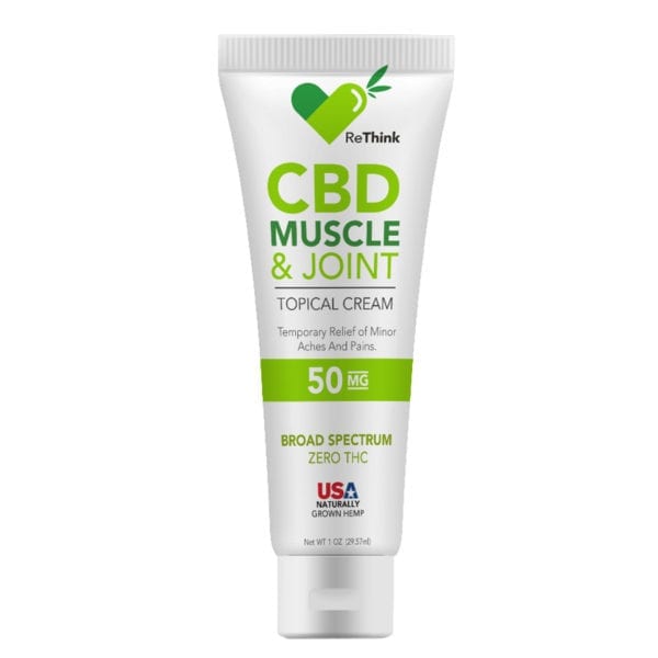 Cbd Rethink Muscle And Joint Cream 50Mg