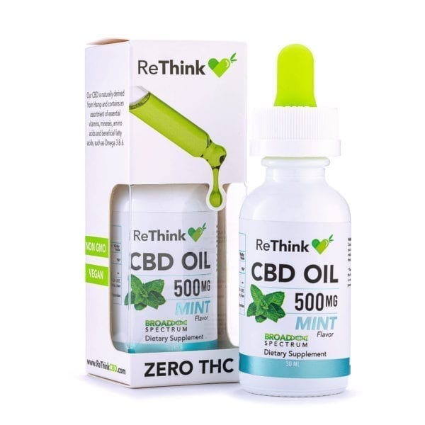 73717 CBD Oil Mint 500mg close copy