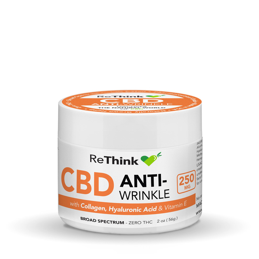 Rethink Cbd Anti Wrinkle Cream 250 Mg