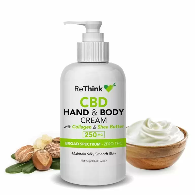 ReThink CBD Hand & Body Cream - 11oz | 250MG | CBD ReThink