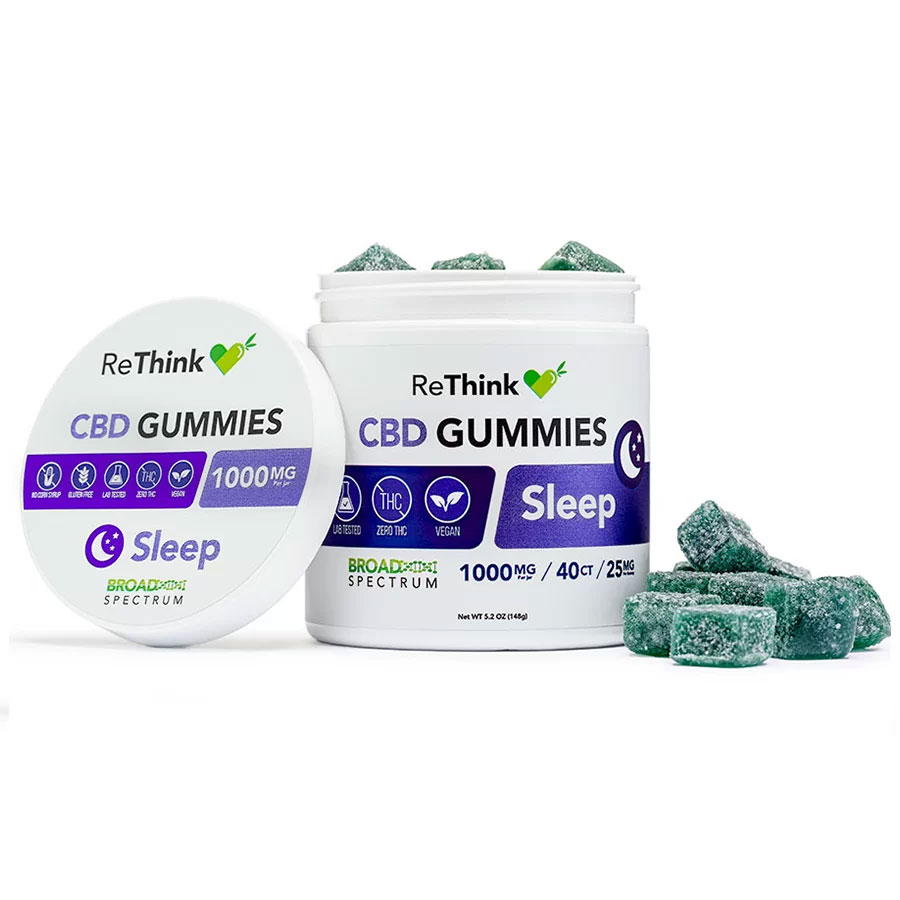 ReThink 1000mg CBD Gummies for Sleep