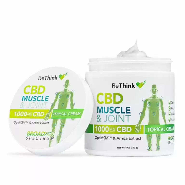 Buy CBD Muscle & Joint Pain Cream Pump 1000MG (Unscented)