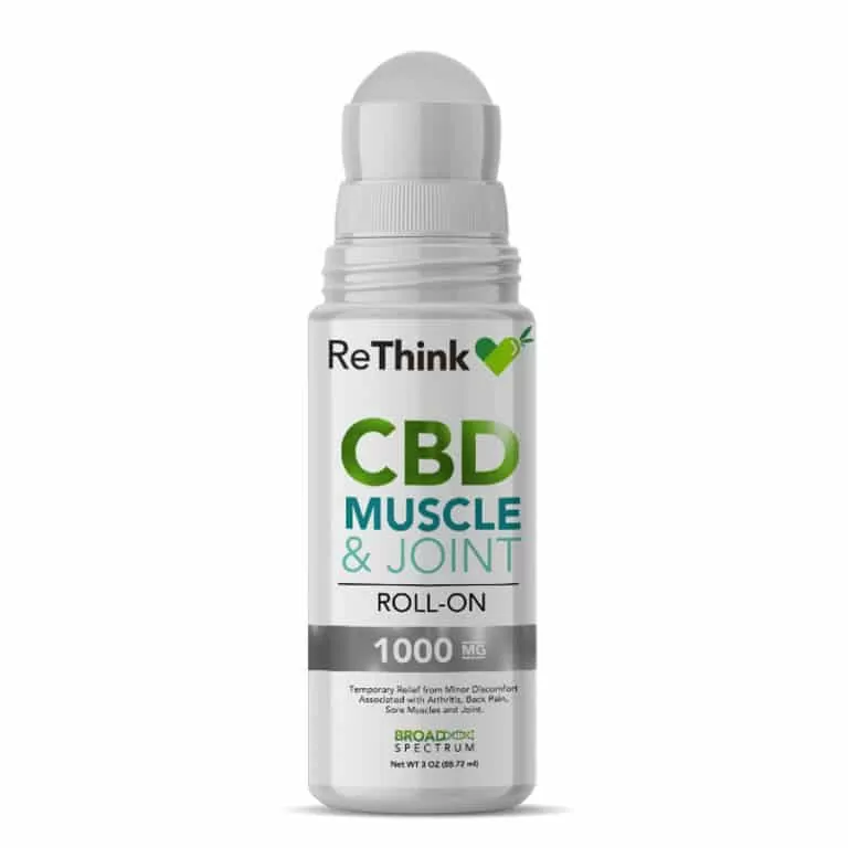 CBD Topicals for Muscle & Joint Pain | No THC | CBD ReThink