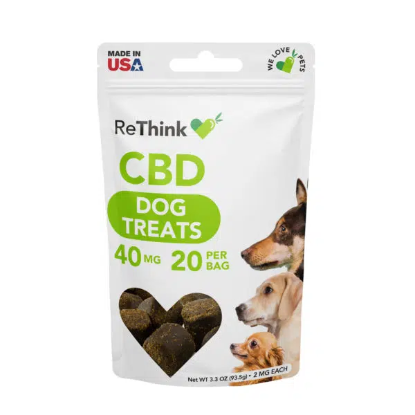 74403 cbdrethink dog chew treats 40mg20ct