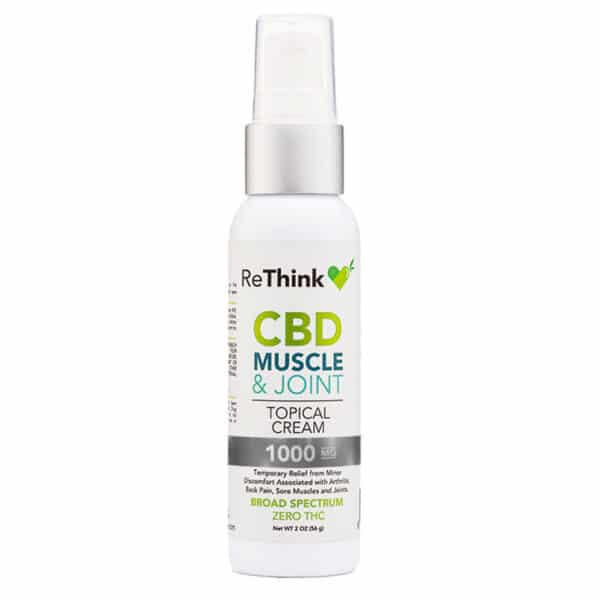 CBD Muscle and Joint Cream 1000mg